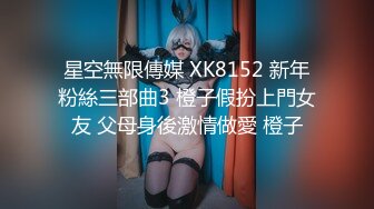 星空無限傳媒 XK8152 新年粉絲三部曲3 橙子假扮上門女友 父母身後激情做愛 橙子