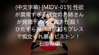 (中文字幕) [MIDV-019] 性欲が異常すぎる彼女のお姉さんが発情デカ尻で僕を圧殺！ ひたすら鬼パコ杭打ちプレスで痴女られ暴走ピストン！ 石原希望